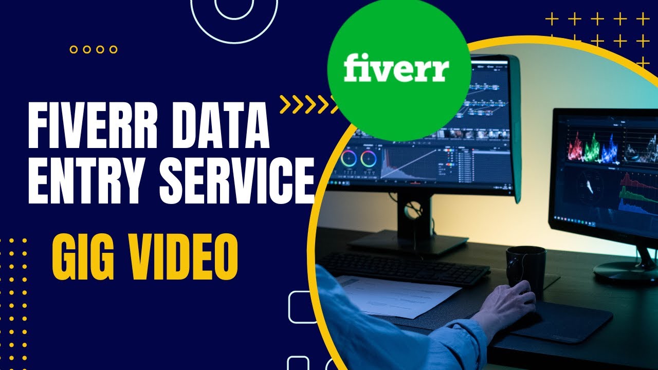 Fiverr data entry gig video