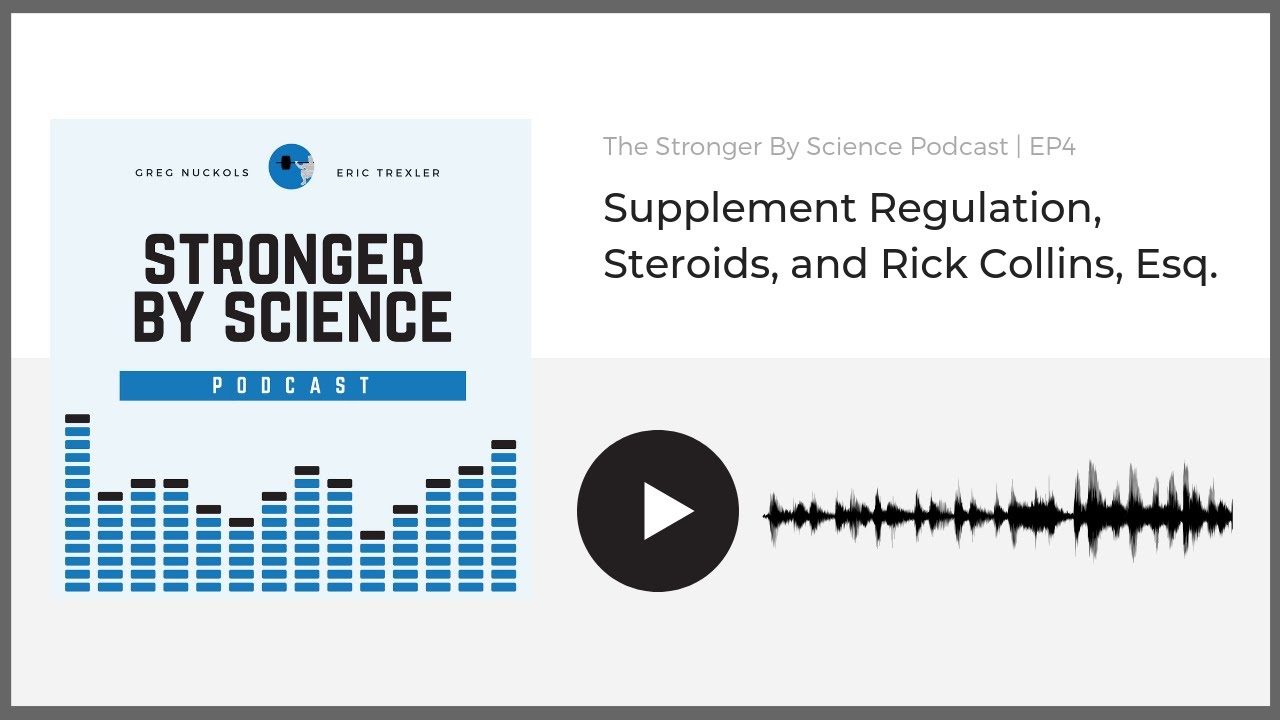 Supplement Regulation, Steroids, and Rick Collins, Esq. (Podcast Episode 4)