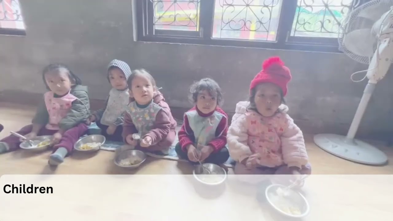 Daymeal program to daycare children of 'CDS' by GFF Helps Nepal