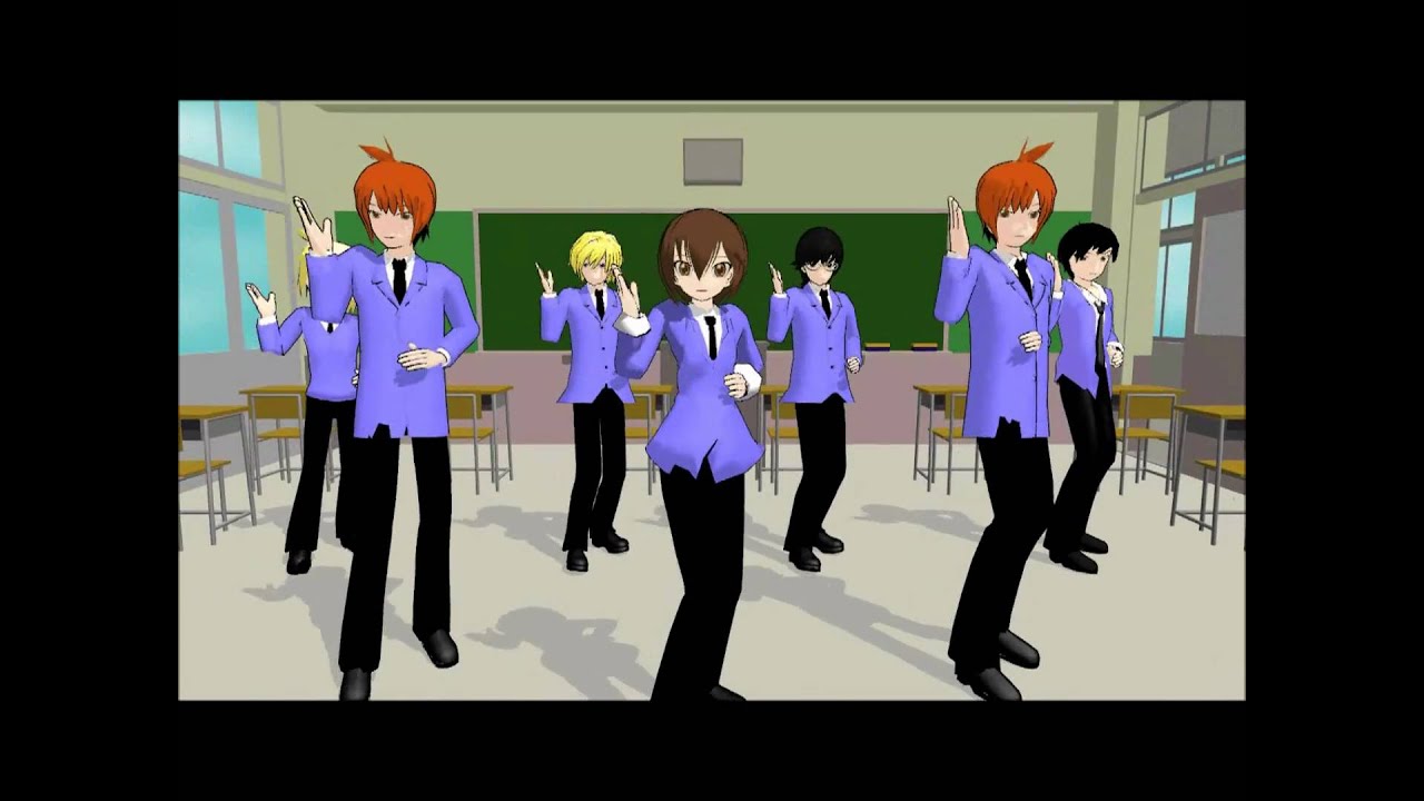 [MMD]Ouran-Honey