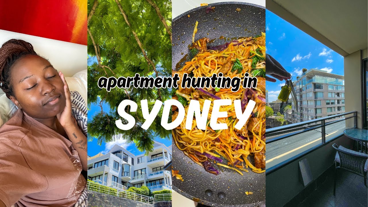 APARTMENT HUNTING IN SYDNEY AUSTRALIA | high rent | feeling lonely | reset | grocery haul | Part 2