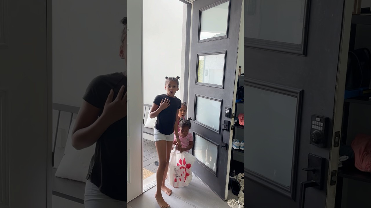 Dad catches daughters ordering food without permission and this happens #shorts