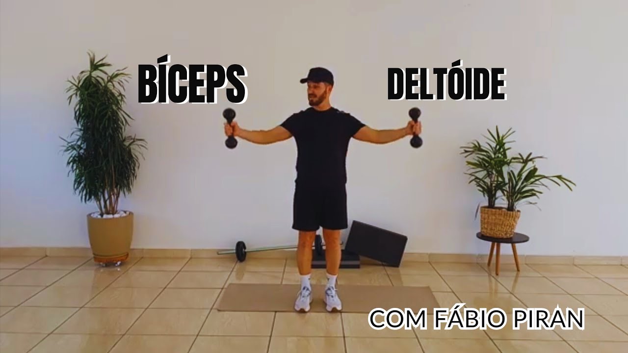 O treino de Ombros e Bíceps que muda seu braço em poucas semanas
