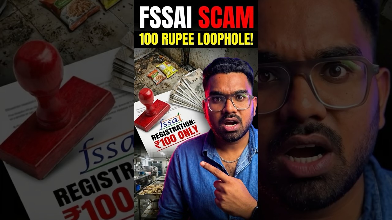 EXPOSED: FSSAI Logo Doesn't Mean Safe Food #shorts