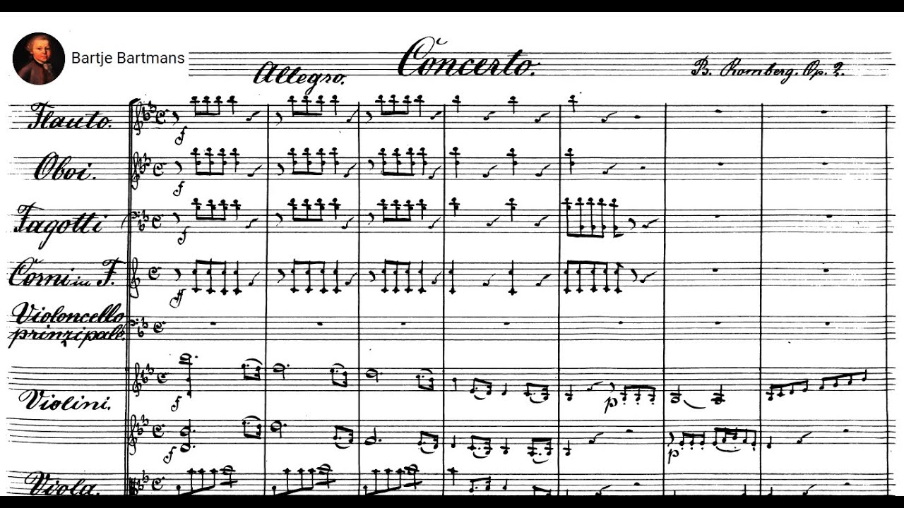 Bernhard Romberg - Cello Concerto No. 1, Op. 2 (1803)