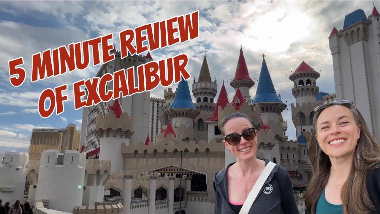 Five minute review of the Excalibur in Las Vegas!