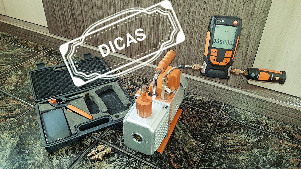 Limpeza de bomba de vácuo - Dicas