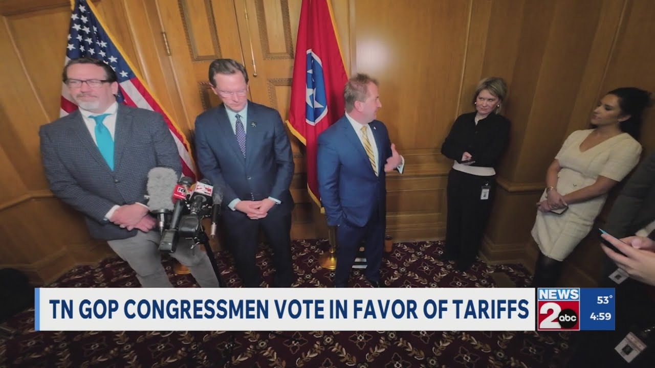 TN GOP Congressmen vote in favor of tariffs