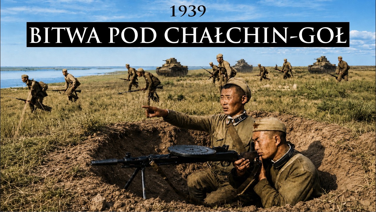 Bitwa pod Chałchin-Goł 1939 &mdash; pierwsza wielka bitwa Żukowa kt&oacute;rą Stalin ukrył przed Hitlerem
