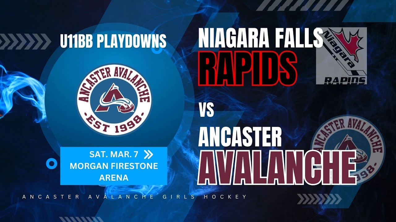 U11BB Playdowns: 2026 03 07 Ancaster vs Niagara highlights