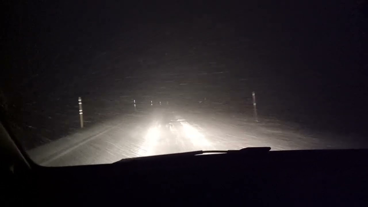 First Snow Storm of December 2022 hits Iceland! 16.12.22