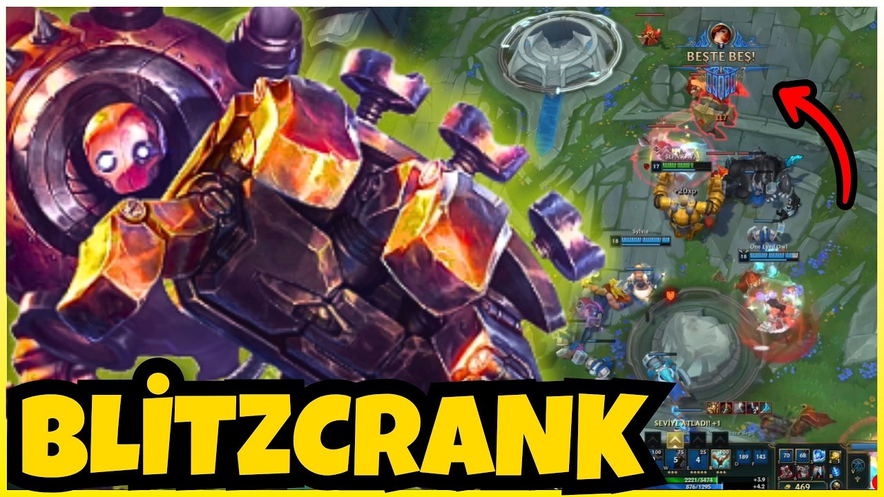 Penta Aldırıyoruz 🌟 | Blitzcrank | League of Legends