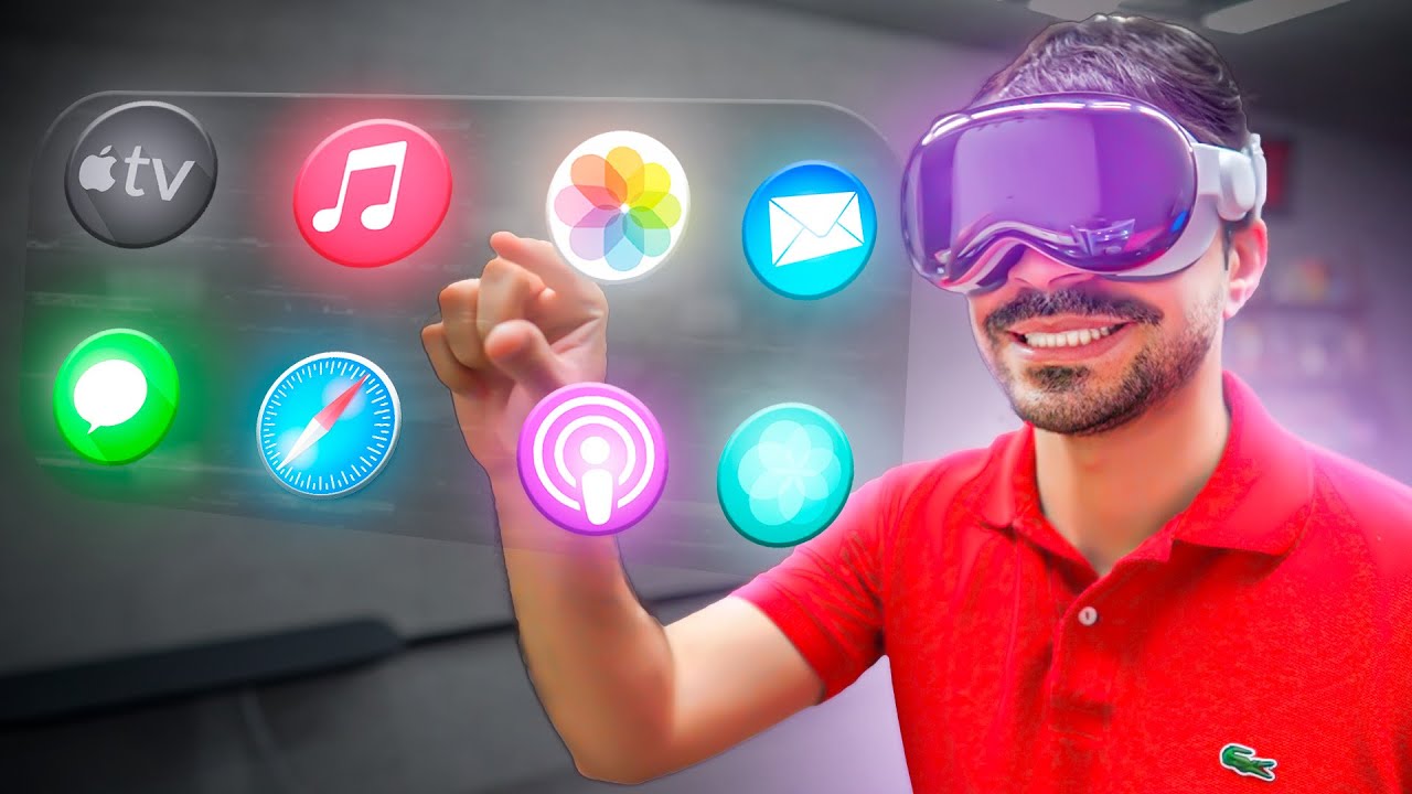 اول تجربة لنظارة ابل الخارقة ( انصدمت من اللي شفته ) - Apple Vision Pro
