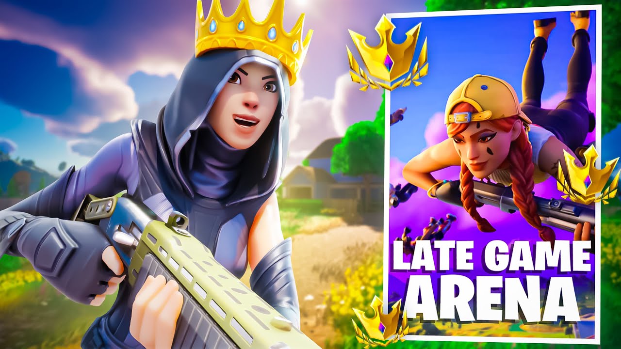 The KING of LATE GAME ARENA in Fortnite Chapter 4! 👑