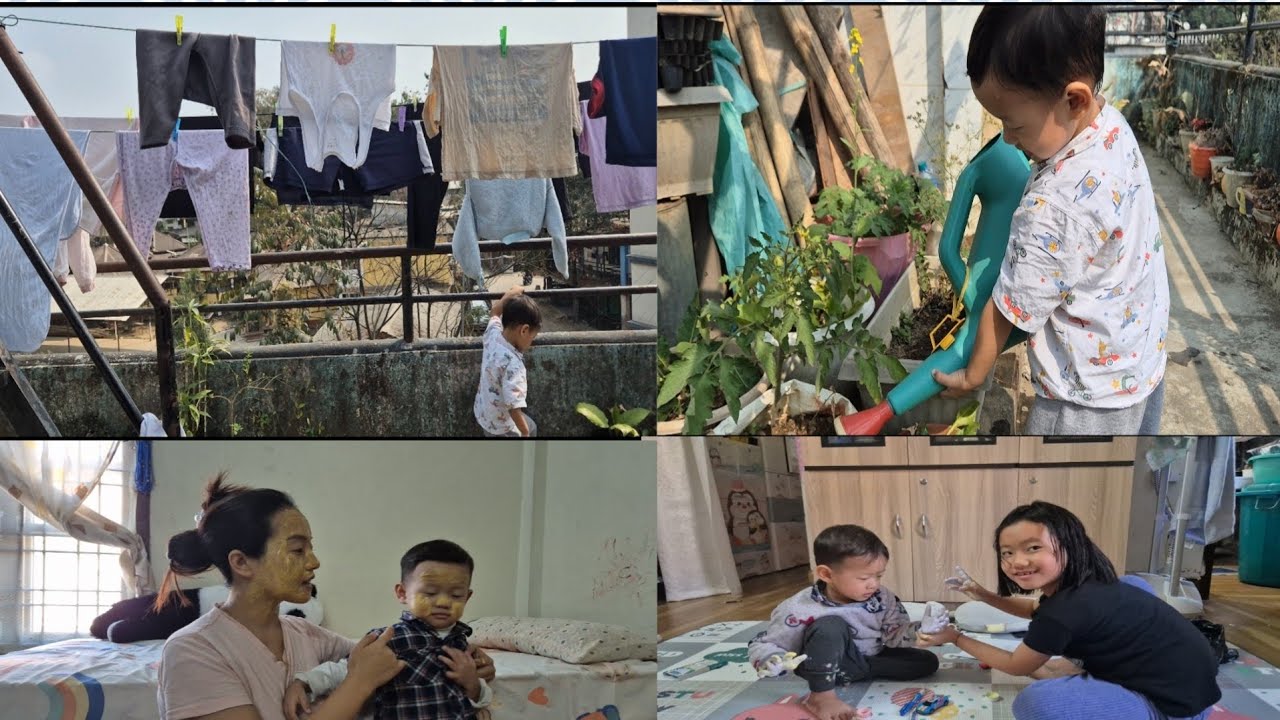 Whole Day With My Kids|| Vaccine Day|| Itanagar 