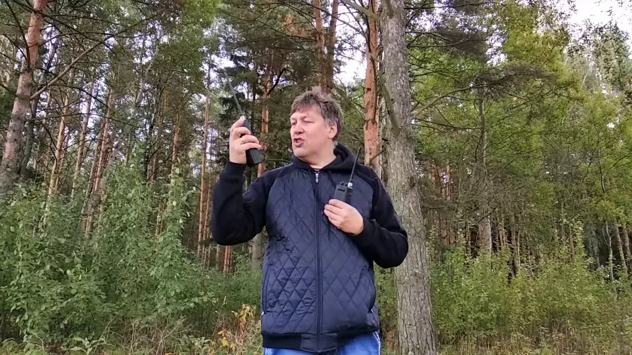 Тест работы в лесу cb раций Alan 42, Штурман-80М и Штурман-882М
