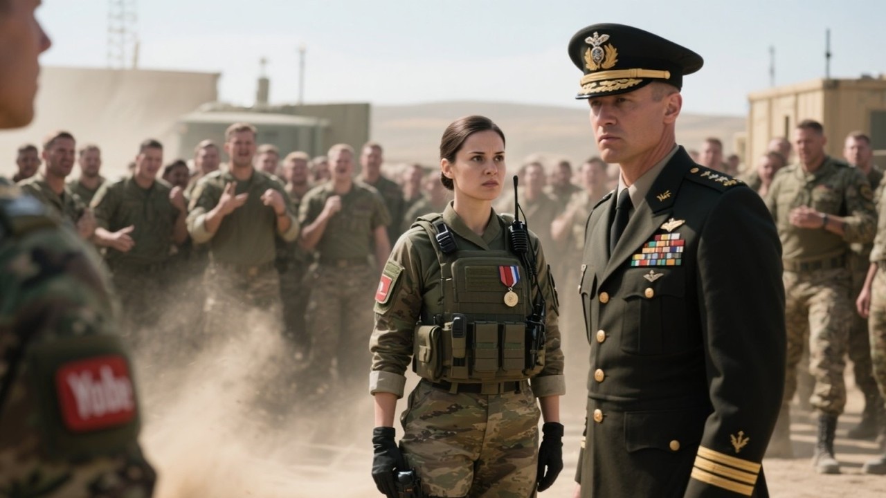 “They Asked Her Rank as a Joke — Seconds Later, the Captain Made Everyone on Base Go Quiet.”