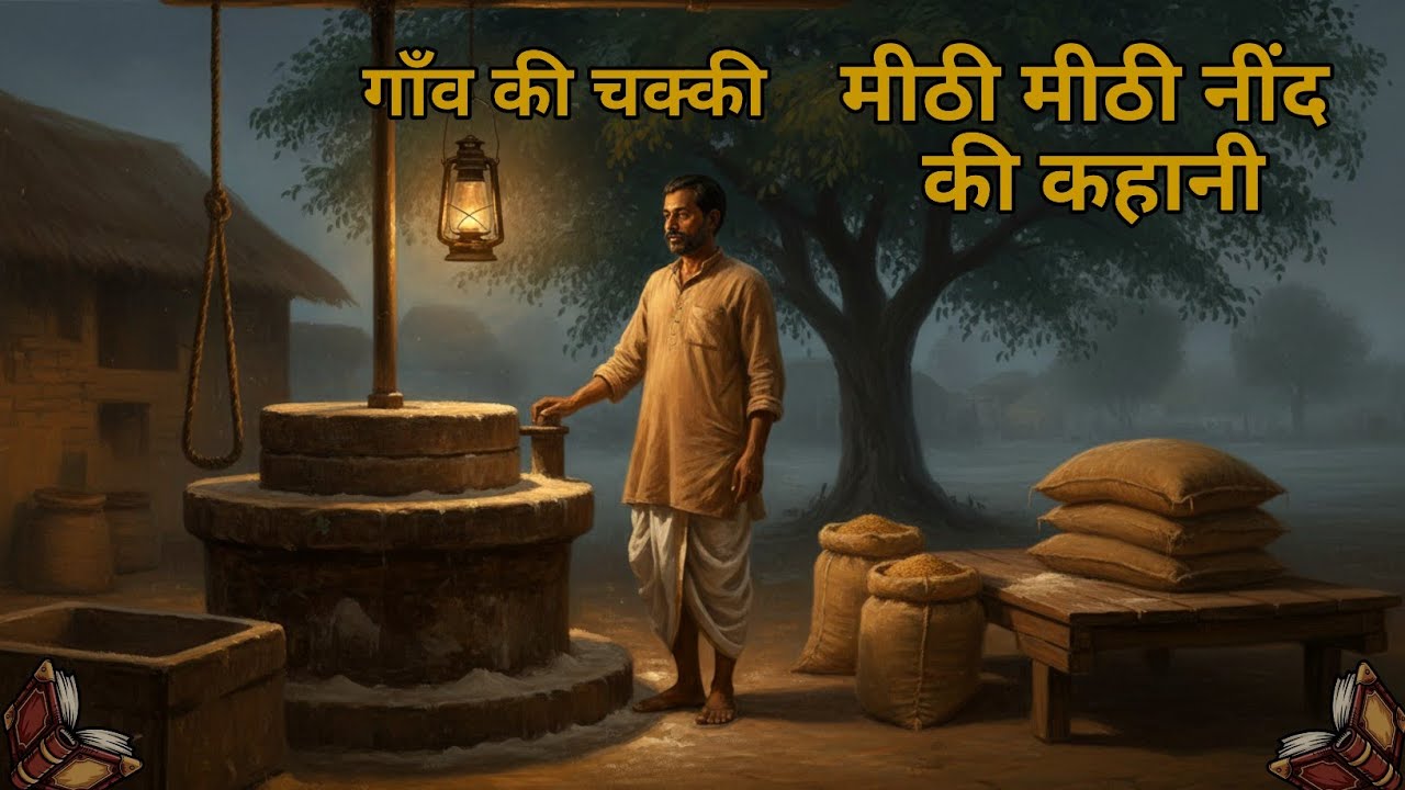 मीठी नींद की कहानी | गाँव की शांत दुनिया और पुरानी चक्की राज़