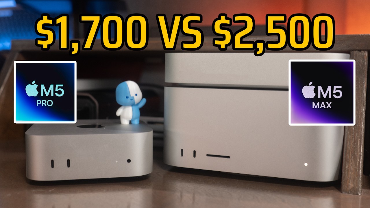 Apple Mac Studio z M5 Max kontra Mac Mini z M5 Pro: kt&oacute;ry wybrać?