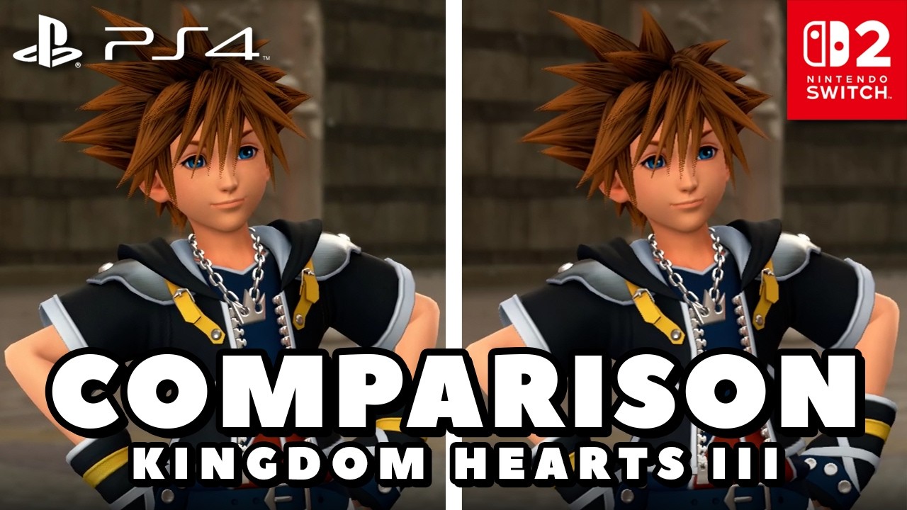 Kingdom Hearts 3 - Nearly Identical on Switch 2