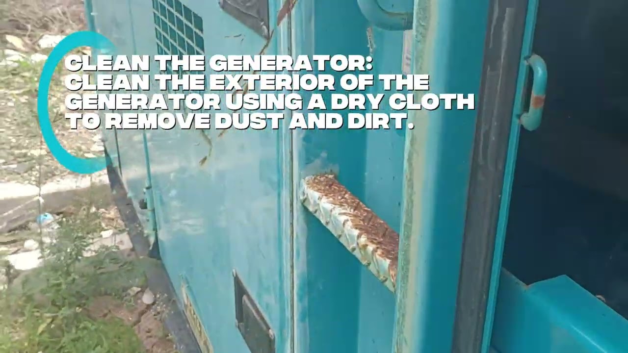 Denyo 150KVA Generator 2 Test Run And Maintenance