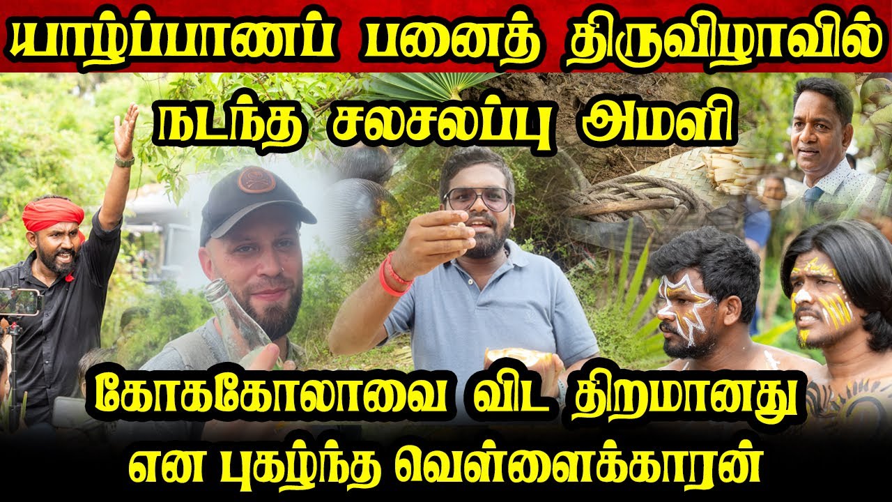 பனைத் திருவிழாவில் நடந்த அமளி | வெள்ளைக்காரன் விரும்பி குடித்த பனம் பானம் | Vaths Vlogs