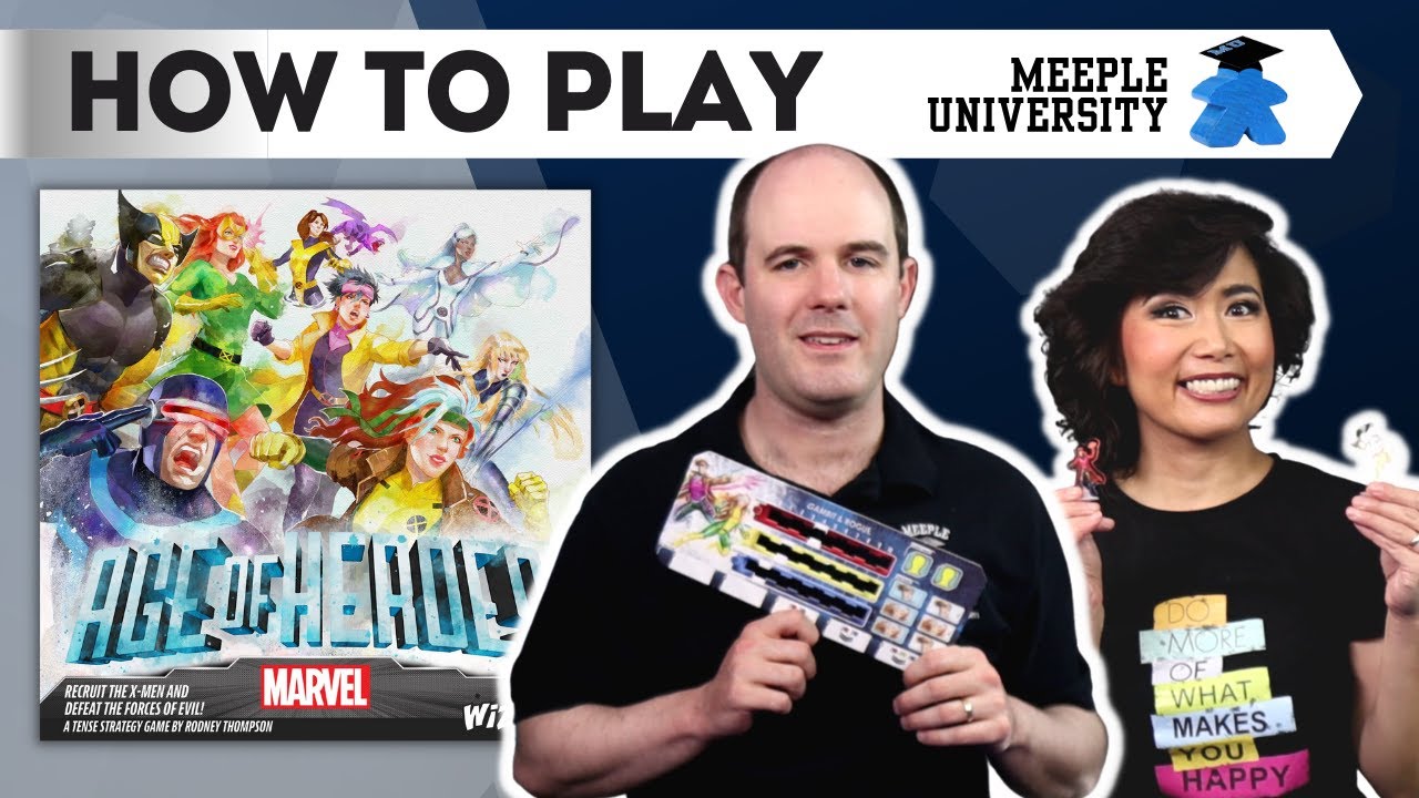 Marvel Age of Heroes🦸 - How to Play Board Game