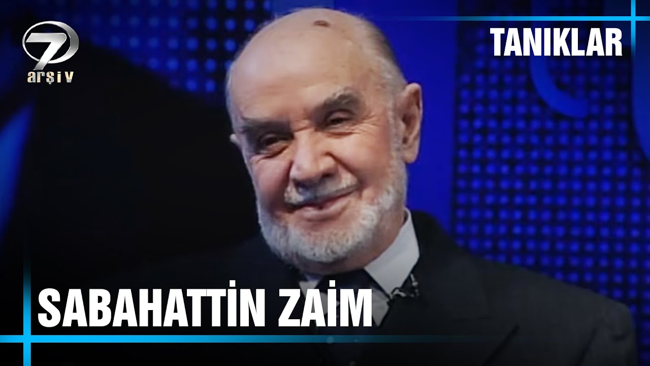 Süleyman Çobanoğlu ile Tanıklar - Sabahattin Zaim | 16 Mart 2003