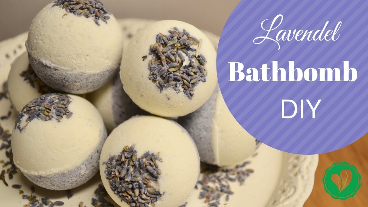 LAVERDE like LUSH Lavendel Bathbomb DIY - super pflegend & entspannend