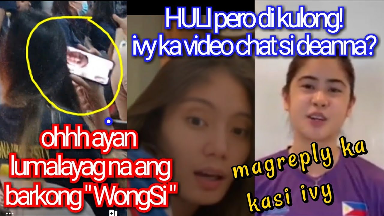 Layag na! Deanna & Ivy magka video chat while nasa event? | WongSi