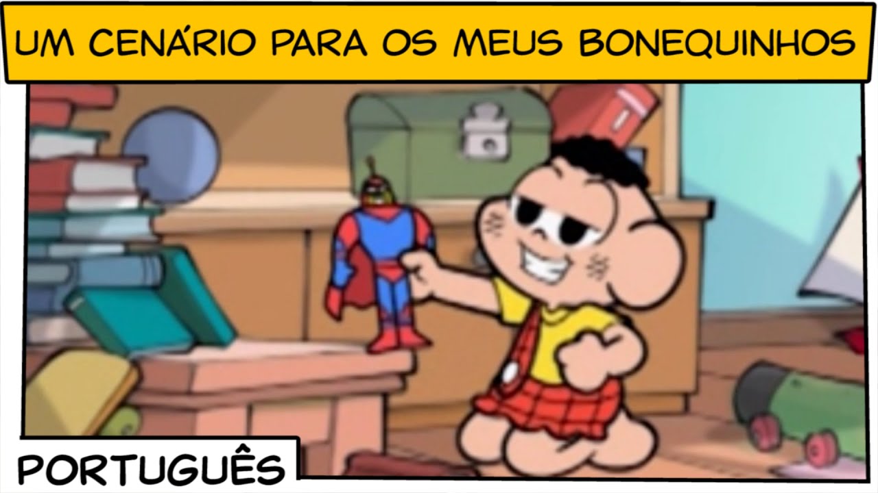 Um cenário para os meus bonequinhos | Turma da Mônica