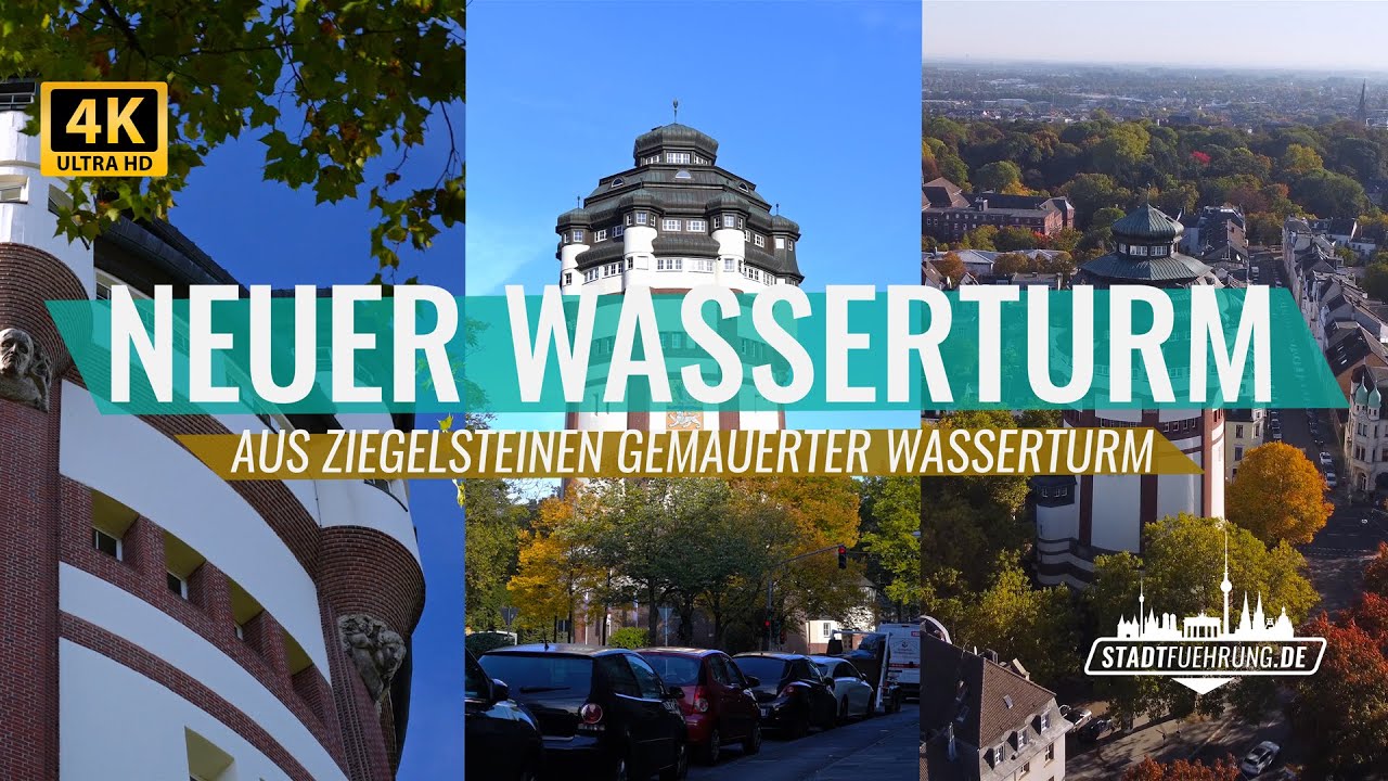 Neuer Wasserturm in Mönchengladbach | Sehenswürdigkeit präsentiert von Stadtfuehrung.de