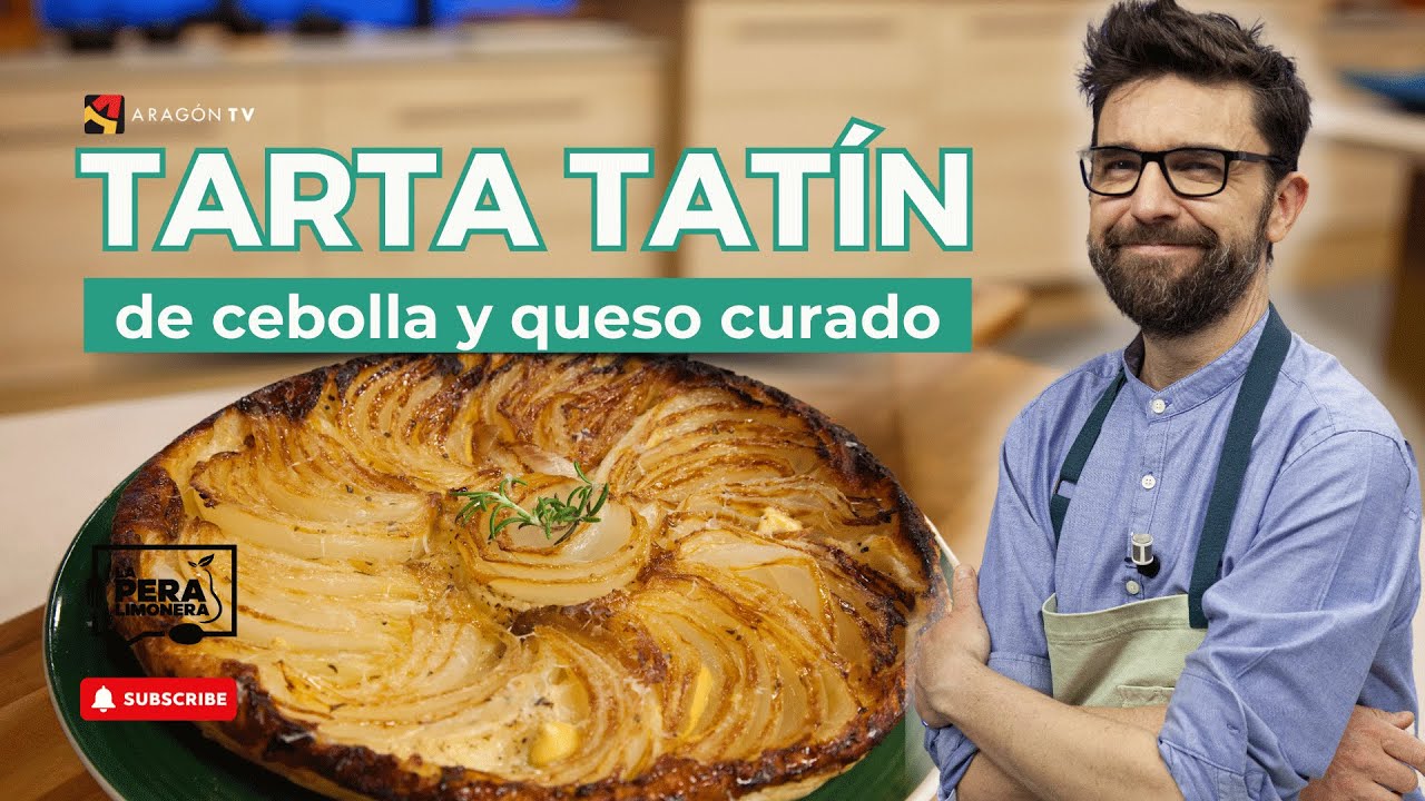 🧀🥧 Tarta Tatin de Cebolla y Queso Curado: Un Festín de Sabores Intensos y Contrastes 🌟😋