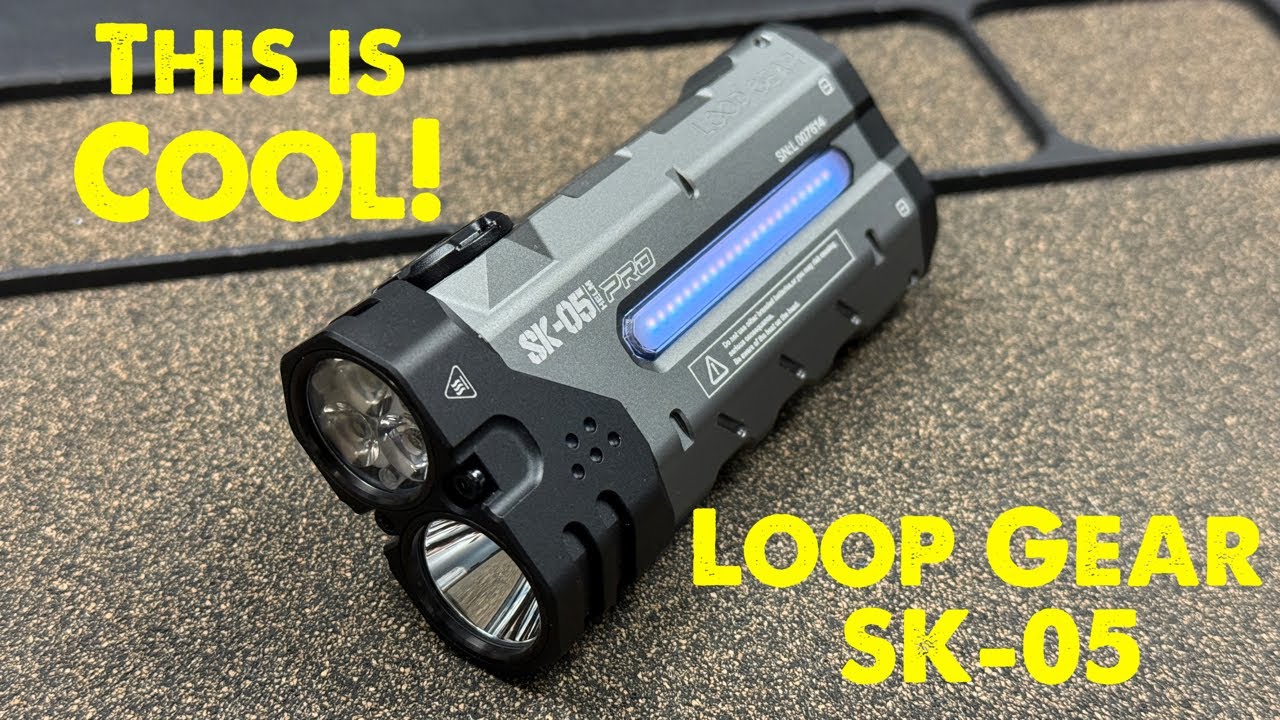 Awesome New Flashlight! | Loop Gear SK-05 & SK-05 Pro
