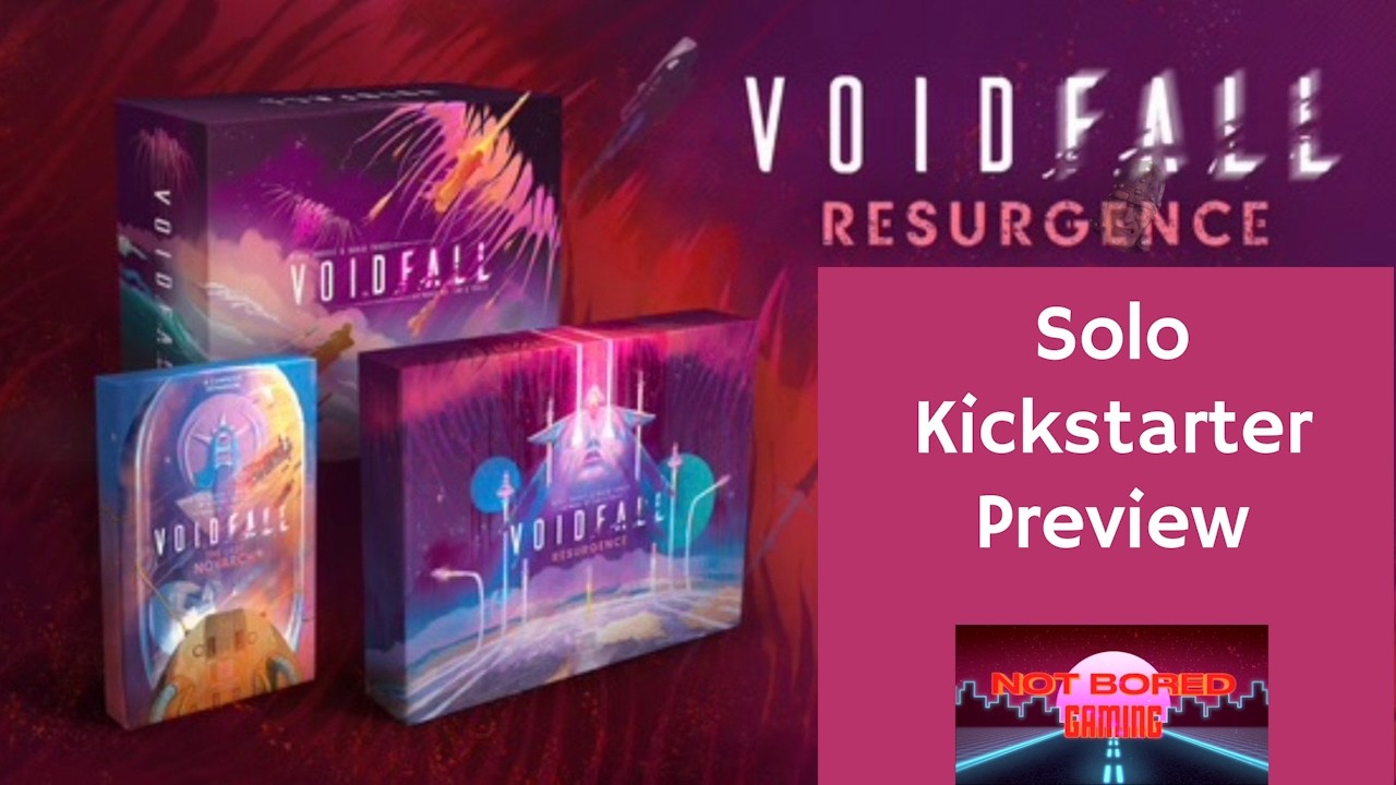 VoidFall: Resurgence — Предварительный обзор одиночной кампании на Kickstarter — Not Bored Gaming
