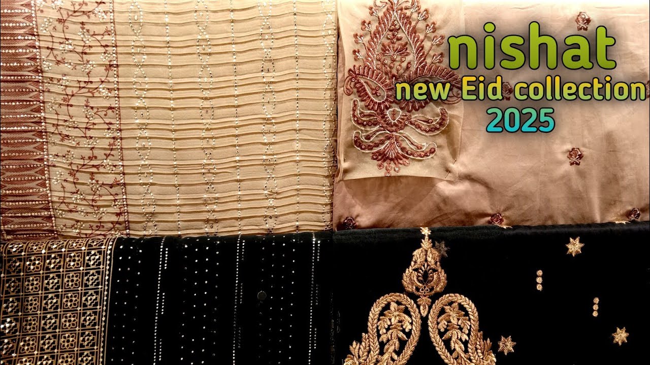 nishat new lawn Eid collection 2025//nishat luxury collection 2025🔥🔥🔥❤️
