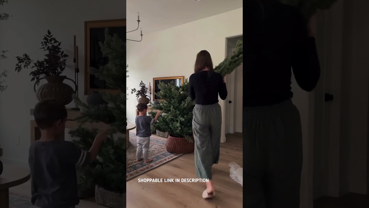 Realistic Amazon Christmas Trees: Perfect Holiday Decor! #shorts #homedecor #christmasdecor