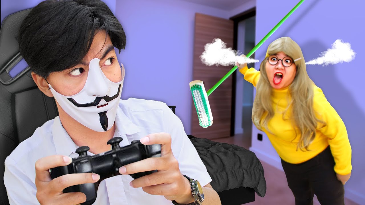 วิธีแอบแม่เล่นเกมส์