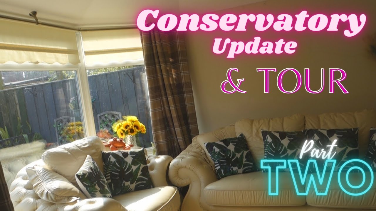 CONSERVATORY ROOF RENOVATION UPDATE & TOUR
