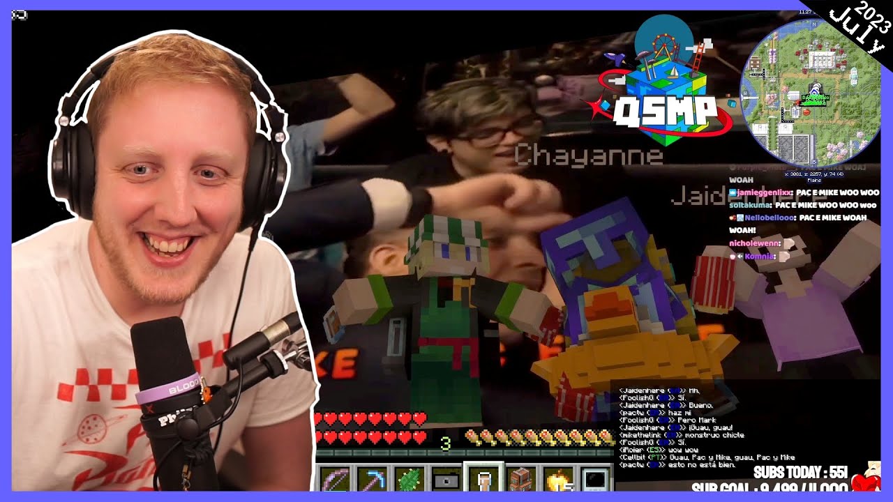 STREAMER IS BACK. WHERE IS MY EGG CHILD. - QSMP - Philza VOD - Streamed on July 21 2023