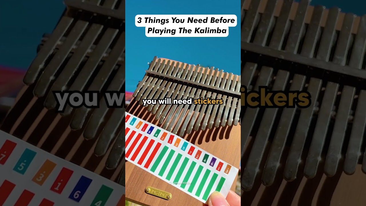 3 вещи, которые вам понадобятся перед игрой на калимбе #kalimba