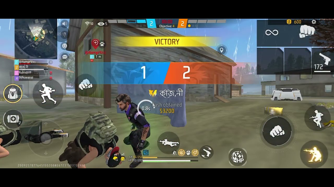 VIVID NEON GAMING THA FREE FIRE REAL GAME VIDEO PLAY HATSOT RANK SR MAS 