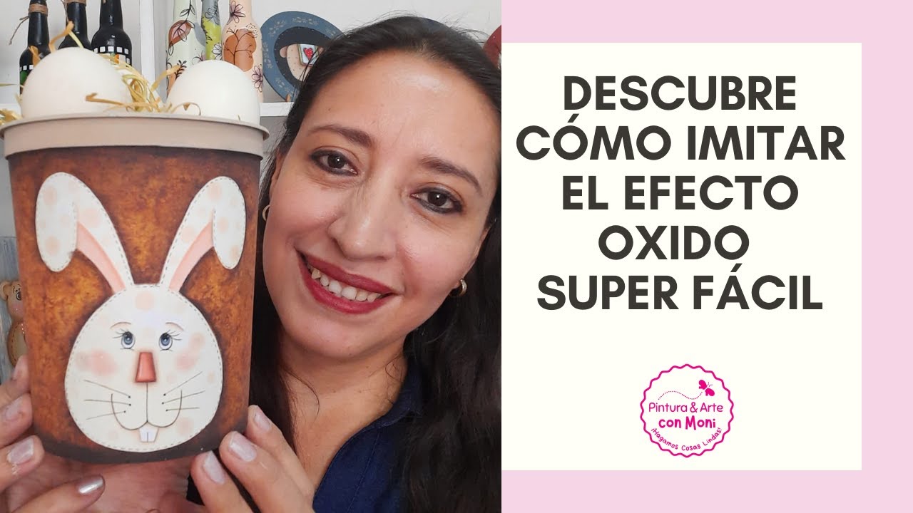 CÓMO HACER EL EFECTO ÓXIDO #tecnicasdepintura #falsosacabados #oxido #pinturacountry #artecountry