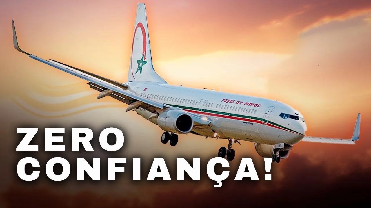 Quando os pilotos PARAM DE CONFIAR na aeronave! | Royal Air Maroc 780S