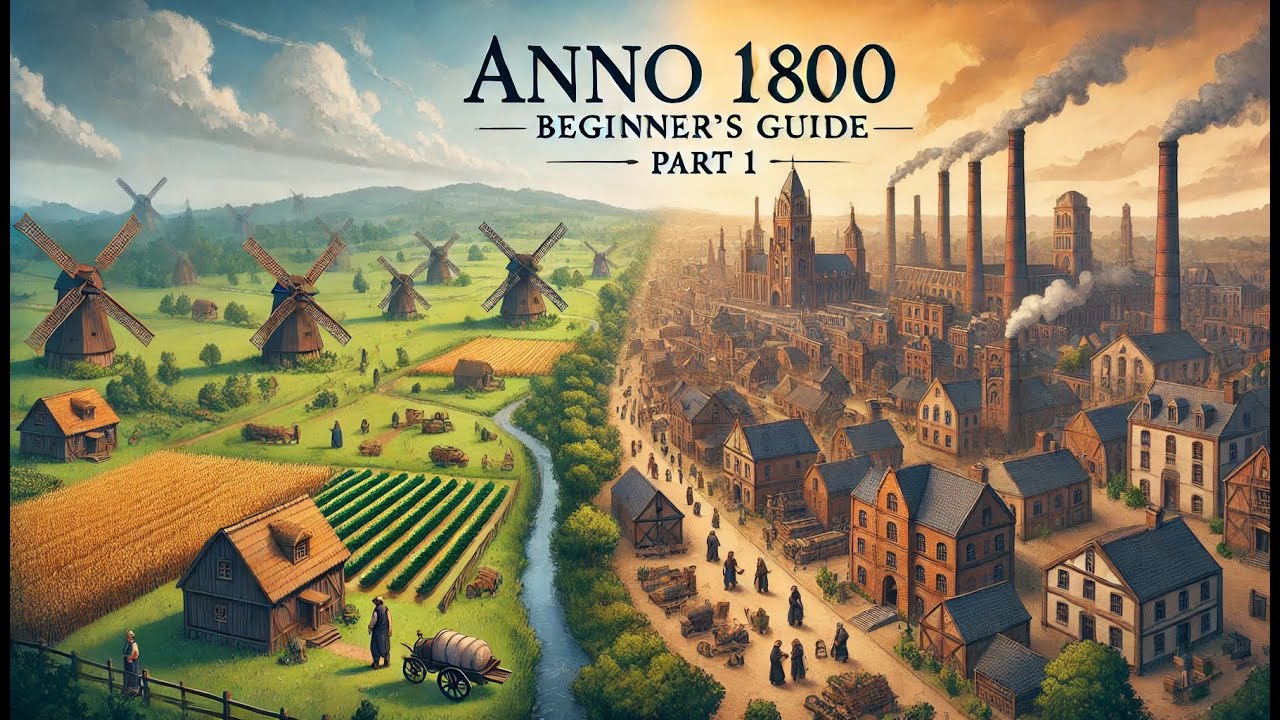 Anno 1800 Beginner's Guide - Start Strong! PART 1