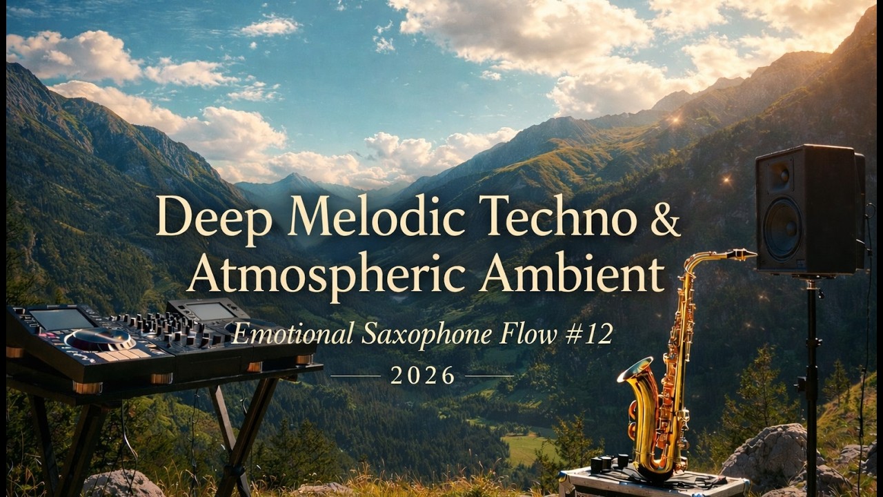 Deep Melodic Techno & Atmospheric Ambient | Emotional Saxophone Flow #12 | 2026