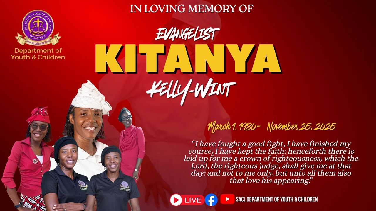 Memorial Service for the life of Evangelist Kitanya Kelly-Wint (Claudia)
