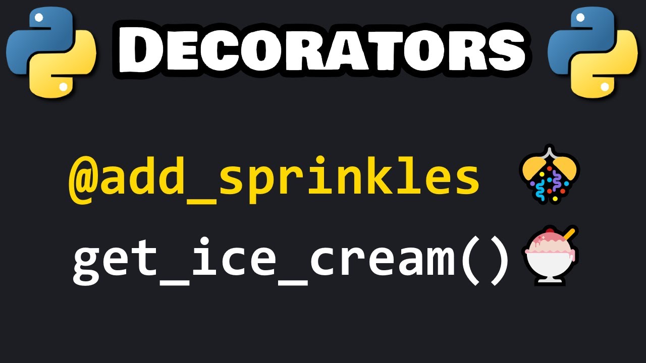 Learn Python DECORATORS in 7 minutes! 🎊
