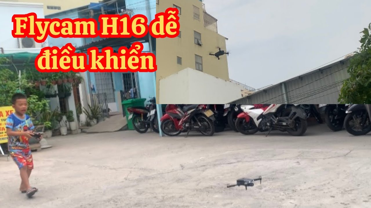 Tập 32 - Ken điều khiển Flycam H16 nh&agrave;o lộn | Flycamh16 | metrinhvaken