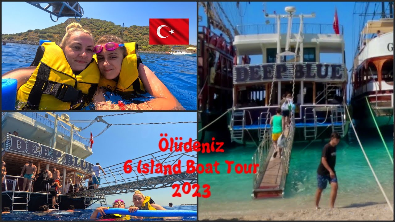 Oludeniz Turkey 6 Island Boat Tour 2023